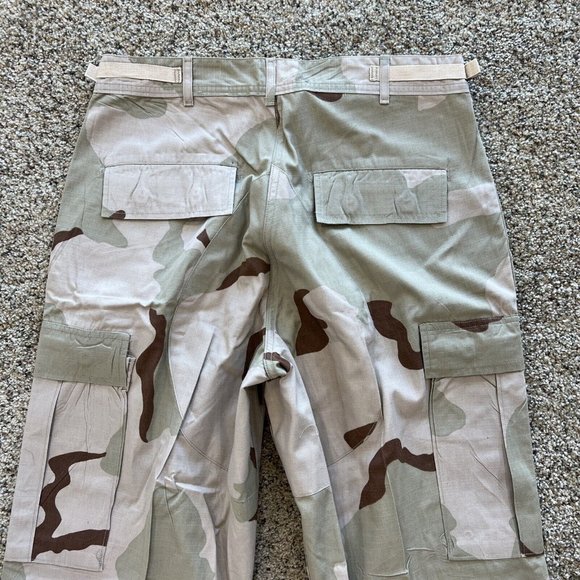 US Military Issue Combat Trouser Pants Mens M Beige Desert Camoflage NEW - Picture 10 of 11